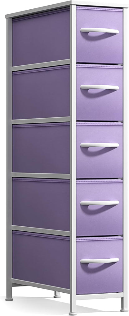 Sorbus Kids Dresser with 5 Drawers - Storage Unit Organizer Chest for Clothes - Bedroom, Kids Room, Nursery, & Closet