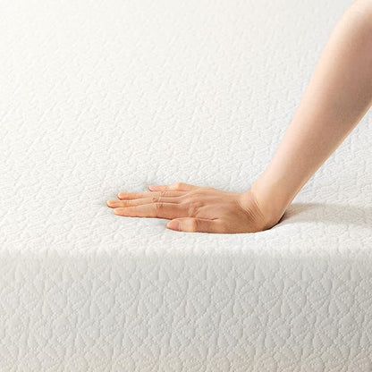 Best Price Mattress 12 Inch King Mattress Bed-In-A-Box, Green Tea Memory Foam, White