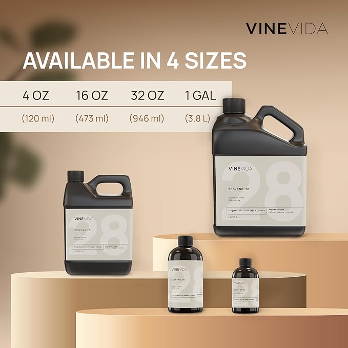 VINEVIDA [32 Fl Oz] Scent NO. 3001 Fragrance Oil for Cold Air Diffusers, Aromatic Notes of Citrus Floral Spices, Essential Oils for Diffuser Oil Refill & Air Freshener Room Spray