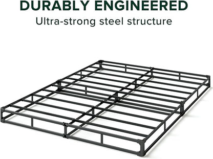 ZINUS 5 Inch King WonderBox(TM) Smart Box Spring, Quick Assembly Mattress Foundation, Durable Metal Frame, Grey