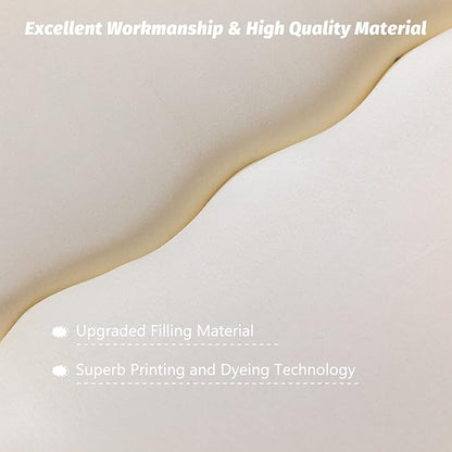 MAXYOYO Japanese Shiki Futon Mattress Floor Mattress Thicken Tatami Mat Sleeping Pad Roll Up Mattress Floor Lounger Bed Folding Couch Bed Mattress Pad for Guest Room, Off White, King
