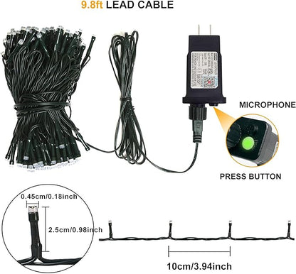 Smart WiFi LED Christmas Lights, APP-Controlled RGB Fairy String Lights, Ideal for Xmas Tree, Garden, Home, Party, Halloween Festival Deco (66ft-200LED)