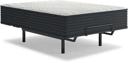 Signature Design by Ashley Hybrid 1300 13 Inch Plush Gel Memory Foam Mattress with Edge Support for Pressure Relief, Queen, Fiberglass Free, Mattress in A Box
