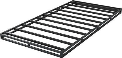 Low Profile Box Spring Twin - 3 Inch Box Spring for Twin Heavy Duty Bed Foundation Metal Bed Base Easy Assembly
