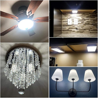 E12 LED Bulbs 12W Candelabra led Light Bulb,100 Watt Equivalent 1200lm Warm White 3000K E12 Base LED Chandelier Light Bulbs Non-Dimmable LED Corn Bulbs, Pack of 6