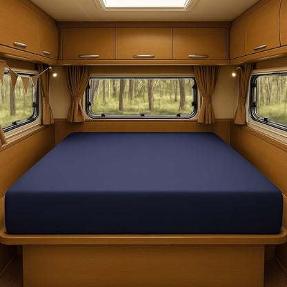 Foamma 3" x 36" x 76" Water Resistant Gel Memory Foam RV Bunk Mattress, Firm High Density Foam Base, Comfortable and Durable Polyester Cover, Truck, Camper, Travel Trailer, Made in USA!