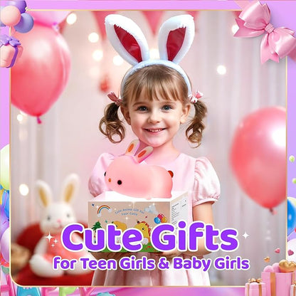 One Fire Cute Night Light, Remote+16 Colors Teen Girl Gifts for Girls, TAP for Fun Teen Girl Stuff Anime Stuff, Cute Things for Girls