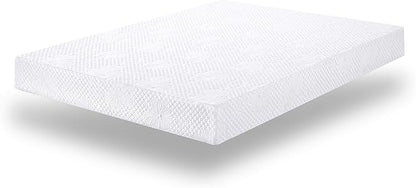 PrimaSleep Twin XL Mattress, 6 Inch Gel Memory Foam Mattress, Gel Infused for Comfort and Pressure Relief, CertiPUR-US Certified, Bed-in-a-Box, Medium Firm, Twin XL Size