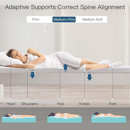 Airensky 3 Inch Memory Foam Mattress Topper, Cooling Gel Infused High Density King (76"x80") Topper with Removable Skin-Friendly Cover, Bed Topper for Pressure Relief Back Pain, CertiPUR-US Certified