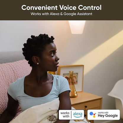 Wyze Bulb Color, 1100 Lumen WiFi RGB and Tunable White A19 Smart Bulb, Works with Alexa and Google Assistant, Four-Pack
