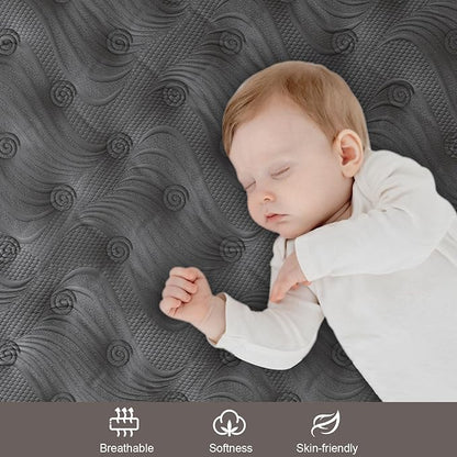Twin Mattress, 12 Inch Hybrid Mattresses Black with Gel Memory Foam and Individually Pocket Innerspring Euro Top Medium Firm for Motion Isolation, Edge Support