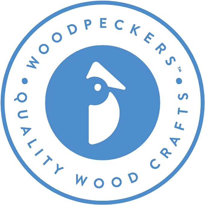 Woodpeckers 3/4-inch Unfinished Small Wooden Knobs - Pack of 25 for Cabinets, Dressers, Drawer Pulls, Furniture Replacement, and Crafts