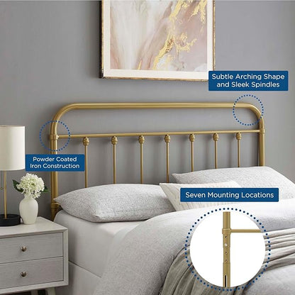 Modway Sage Adjustable, Gold, Queen