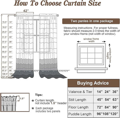 Chyhomenyc Navy Blue Sheer Curtains 78 Inches Long 2 Panels Set for Living Room, Light Filtering Voile Lightweight Bedroom Curtains, Rod Pocket Solid Window Treatment Drapes, Each 42W x 78L