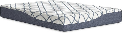 Signature Design by Ashley 10 Inch Chime Elite 2.0 Firm Green Tea Memory Foam Mattress for Cool Sleep and Pressure Relief, King, Fiberglass Free, Mattress In A Box