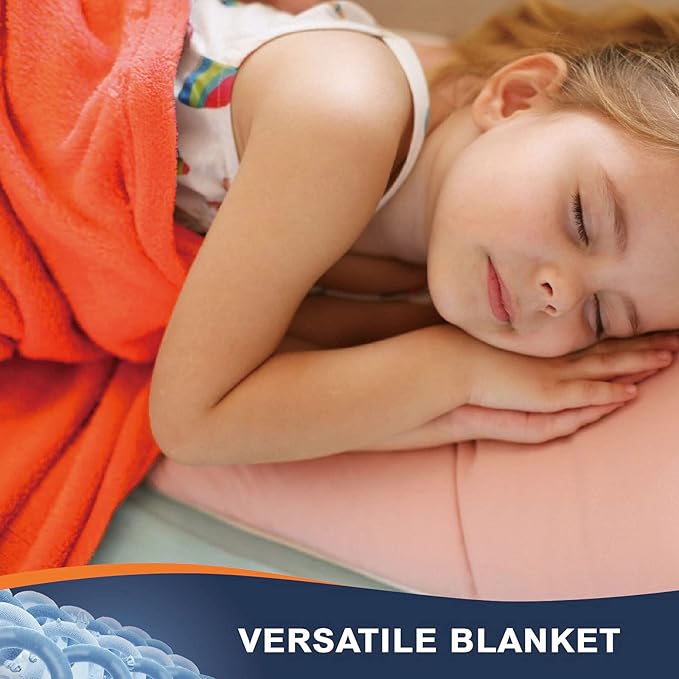 Walensee Fleece Blanket Plush Throw Fuzzy Lightweight (Twin Size 60x80 Coral) Super Soft Microfiber Flannel Blankets for Couch, Bed, Sofa Ultra Luxurious Warm and Cozy for All Seasons