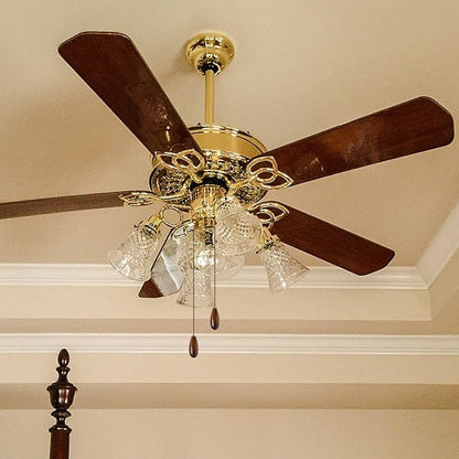 8 Pieces Ceiling Fan Pull Chains Extender Wooden Pendant Pull Chain Extension for Ceiling Light Lamp Fan (Walnut Color, White, Silver, Wood Color)