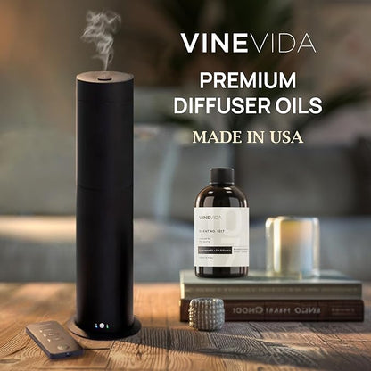 VINEVIDA [4 Fl Oz] Scent NO. 1204 Fragrance Oil for Cold Air Diffusers, Aromatic Notes of Bergamot, Citrus & White Florals Essential Oils for Diffuser Oil Refill & Air Freshener Room Spray