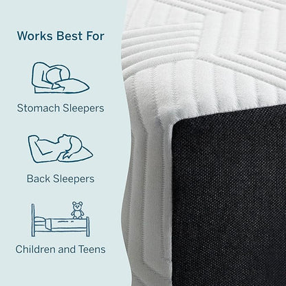 Lucid 8 Inch Memory Foam Mattress - Medium Firm Feel - Infused with Refreshing Bamboo Charcoal and Cooling Gel - Bed in a Box - Temperature Regulating - Pressure Relief - Breathable - Twin XL Size
