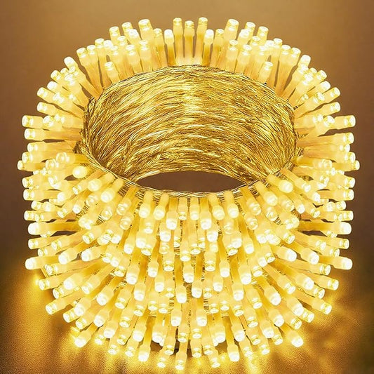 Christmas String Lights, 170Ft 500 LEDs Christmas Tree Lights Indoor String Lights 8 Modes Fairy Twinkle Lights Lights