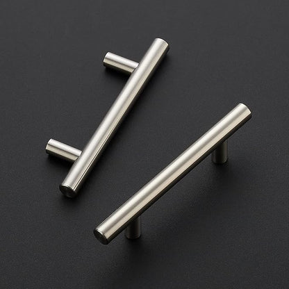 Ravinte 3 Pack 5'' Cabinet Pulls Brushed Nickel Stainless Steel Kitchen Drawer Pulls Cabinet Handles 3" Hole Center