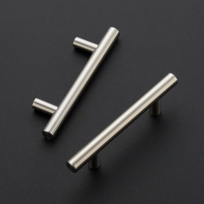 Ravinte 24 Pack 5 inch Kitchen Cabinet Handles Cabinet Pulls Brushed Nickel Stainless Steel Kitchen Drawer Pulls Cupboard Handles 3" Hole Center