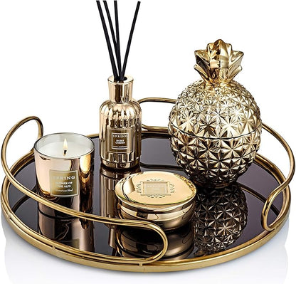 SPRING Fragrance Reed Diffuser Set | 6.1 oz (180ml) | Fragrance Made in France | Home Décor | Scented Aromatic Oil | Room Air Freshener White Flower | Lily, Jasmine, Lily of The Valley and Tuberose