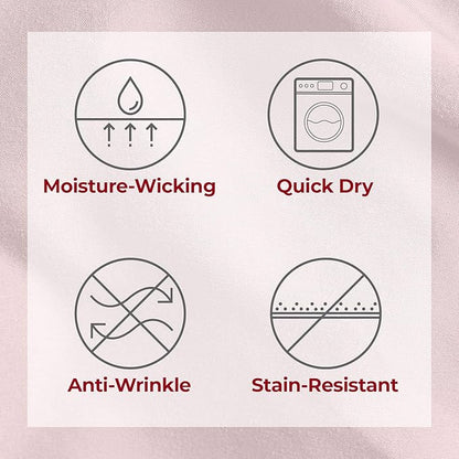 Mellanni Extra Deep California King Sheets - 4 PC Iconic Collection Bedding - Hotel Luxury, Ultra Soft, Cooling Bed Sheets - Wrinkle, Fade, Stain Resistant (Cal King, Blush Pink)