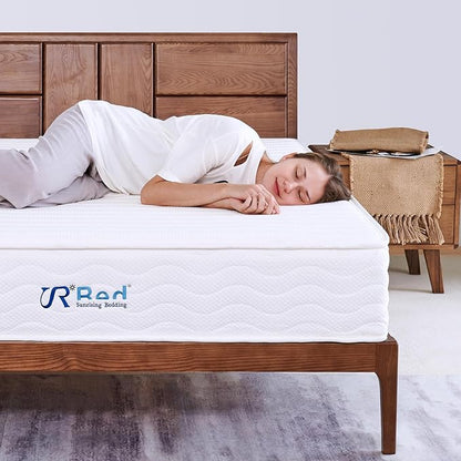 Sunrising Bedding 8" Natural Latex Twin XL Mattress, Individually Encased Pocket Coil, Firm, Supportive, Naturally Cooling, Organic Mattress, 120-Night Free Trial, 20-Year Warranty
