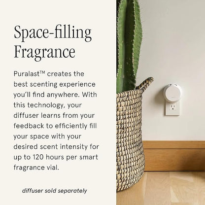 Pura Smart Home Air Diffuser - Smart Air Diffuser - Up to 120-Hours of Luxury Fragrance per Refill - Spring & Summer Fragrance - 2 Pack, Pacific Aqua