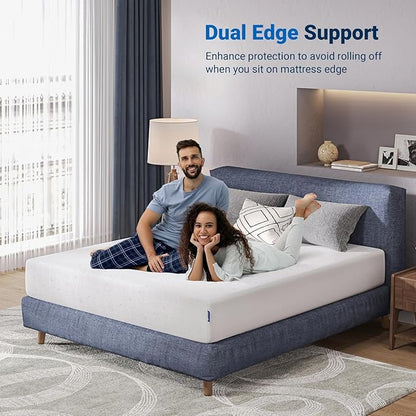 Avenco Queen Size Mattress, 10 Inch Memory Foam Queen Mattress in a Box for Comfort Sleep & Pressure Relief, CertiPUR-US Certified Medium Firm Mattresses