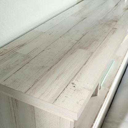 Sauder River Ranch Full-Queen Headboard, White Plank Finish