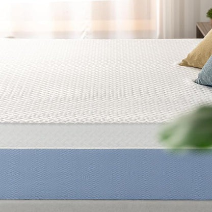 ZINUS 10 Inch Twin Cooling Essential Memory Foam Mattress [NewVersion], Fiberglass Free, Medium Feel, Breathable Cooling Layers, Certified Safe Materials