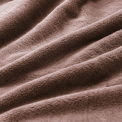 BEDELITE Fleece Blanket Brown Throw Blankets for Couch & Bed, Luxury Plush Cozy Fuzzy Blanket 50" x 60", Super Soft Warm Lightweight Throw Blanket for Travel Camping