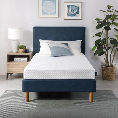 ZINUS 6 Inch Twin Cooling Essential Memory Foam Mattress [NewVersion], Fiberglass Free, Medium Feel, Breathable Cooling Layers, Certified Safe Materials
