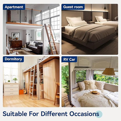 Amazon Basics Memory Foam Mattress, Medium Firm, 10 Inch, King, White/Grey