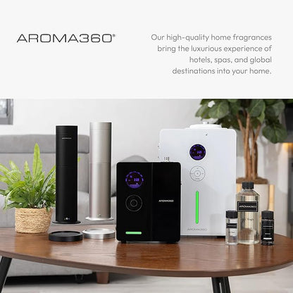 Aroma360 - Adore Oil Blend - Luxury Hotel Inspired Essential Oil Diffuser - Aromatherapy Scent Diffuser Oil - White Tea, Jasmine and Peony 6.7 fl oz, 200 mL