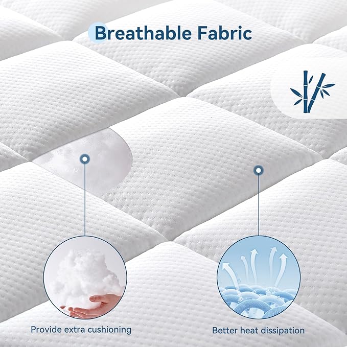 ONENICE 5 Inch King Mattress in a Box, Breathable Gel-Memory Foam Plus Removable Pillowtop Mattress for Pressure Relief, CertiPUR-US Certified Bed in a Box, Fiberglass-Free