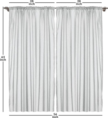 Ambesonne Grey Curtains, Victorian Lace Flowers and Leaves Retro Background Old Fashioned Graphic, Window Treatments 2 Panel Set for Living Room Bedroom, Pair of - 28" x 63", Warm Taupe