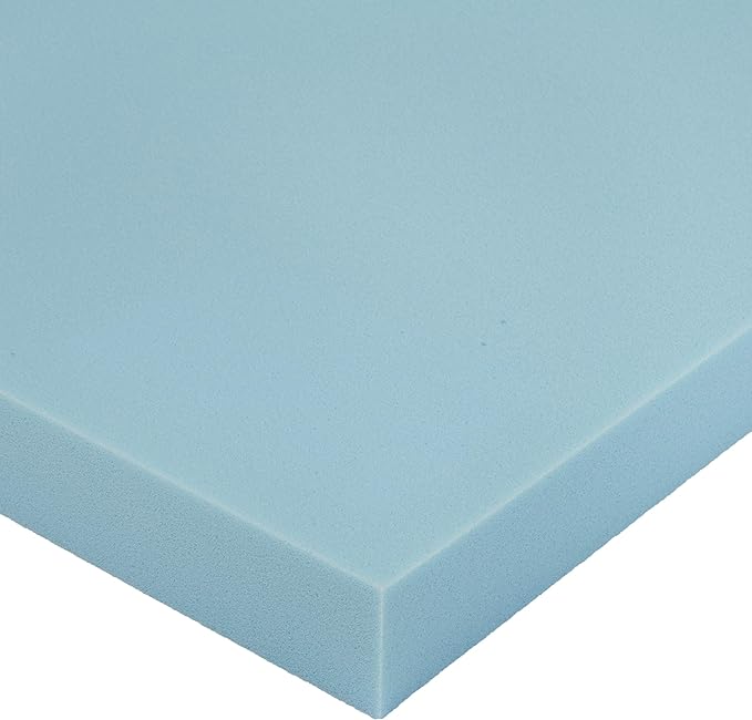 Amazon Basics Twin XL Mattress Topper, Cooling Gel-Infused, CertiPUR-US Certified, 3 Inches, Blue