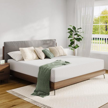 Novilla Twin Mattress, 10 Inch Memory Foam Mattress Twin Size with Comfort Foam for Pressure Relief & Fresh Cool Sleep,Removable Washable Cover,Twin Memory Foam Mattresses, Medium Firm