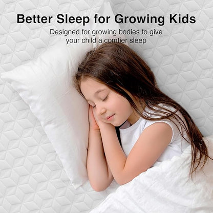 Novilla Twin Size Mattress, 8 Inch Memory Foam Mattress Twin for Pressure Relief & Comfort Sleep, Removable Washable Cover, CertiPUR-US Certified Twin Mattresses in a Box, Medium Firm