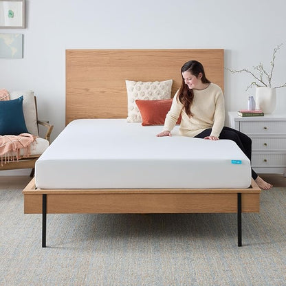 Linenspa 8 Inch Gel Infused Memory Foam Mattress – Queen Size – Medium Feel - Cooling Gel - Mattress in a Box - Primary or Guest Bedroom - Pressure Relieving and Breathable – CertiPUR-US Certified