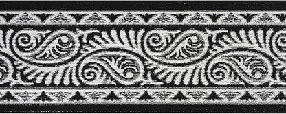 Custom Length Cut to Size Tribal Ethnic Southwestern Inspired Hallway Runner Rug, Non Slip Rubber Backed, 31 inch Wide X Customized Length, Mayan Black, 31 inch X 7 feet