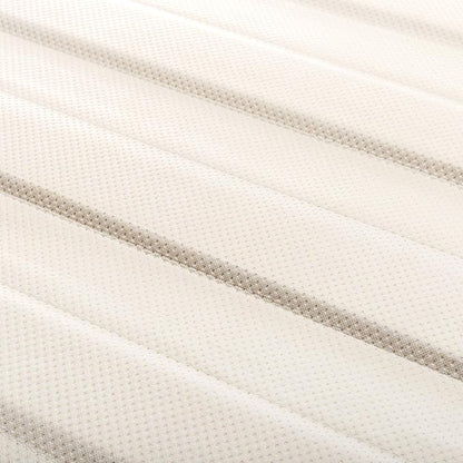 ZINUS Upholstered Metal and Wood Box Spring, 4 Inch Mattress Foundation, Easy Assembly, Fabric Paneled Design, King, Grey