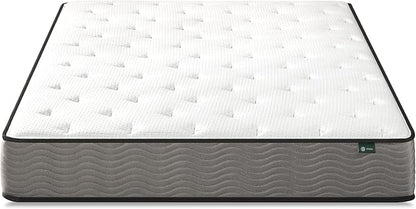 ZINUS 10 Inch Support Plus Pocket Spring Hybrid Mattress, Queen, Strong Coils for Durable Support, Pocket Innersprings for Motion Isolation, Mattress in A Box