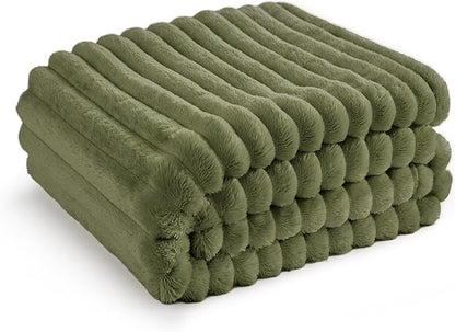 Bedsure GentleSoft Cypress Fleece Throw Blanket for Couch - Cozy Soft Blankets for Women, Cute Small Throws for Girls, 50x60 Inches
