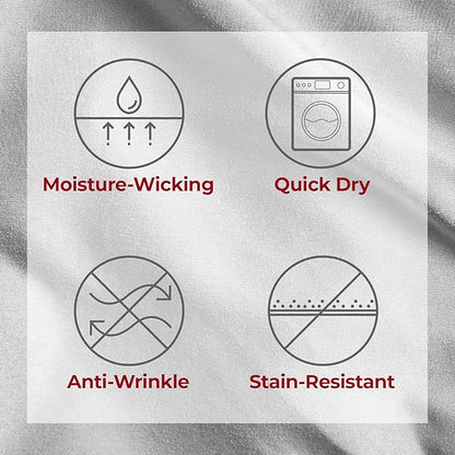 Mellanni Twin XL Sheets Set - 3 PC Iconic Collection Bedding - Hotel Luxury, Extra Soft, Cooling Bed Sheets - Wrinkle, Fade, Stain Resistant (Twin Extra Long, Light Gray)