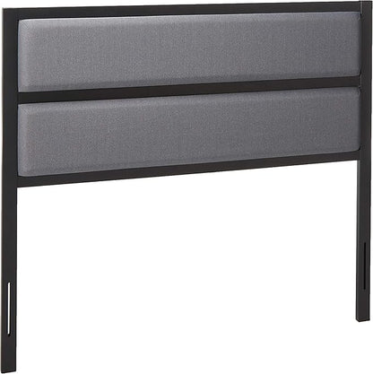 ZINUS Jessica Modern Studio Upholstered Metal Headboard, Full