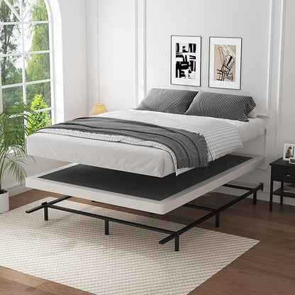 Low Profile Box Spring Full - 3 Inch Box Spring Full Heavy Duty Bed Foundation Metal Bed Base Easy Assembly